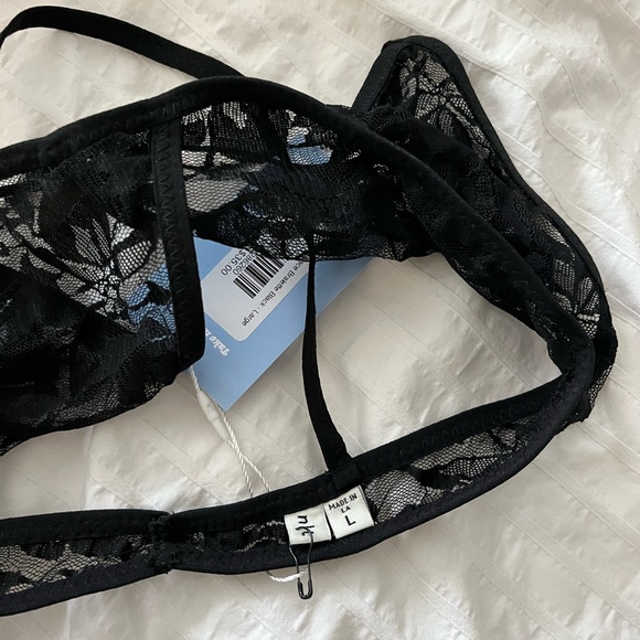 NLT Black Lace Bralette - Picture 6 of 6